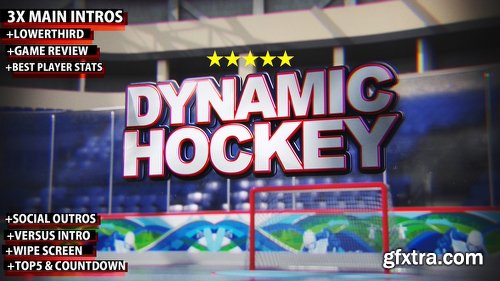 Videohive Dynamic Hockey Opener 21493915