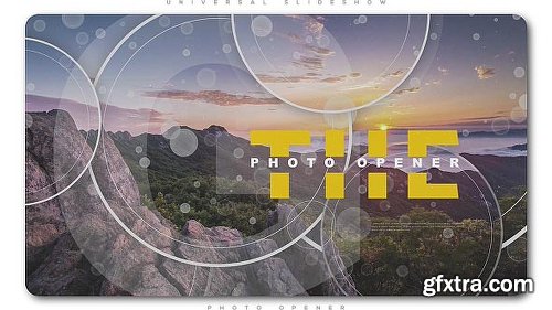 Videohive Universal Slideshow Photo Opener 21354257