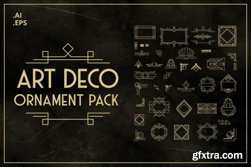 40 vector - Art Deco Ornaments Pack