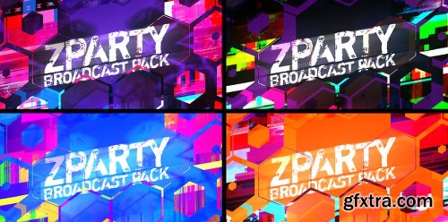 Videohive zParty (Broadcast Pack) 20154129