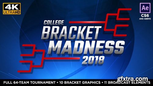 Videohive College Basketball Bracket Madness 19575091