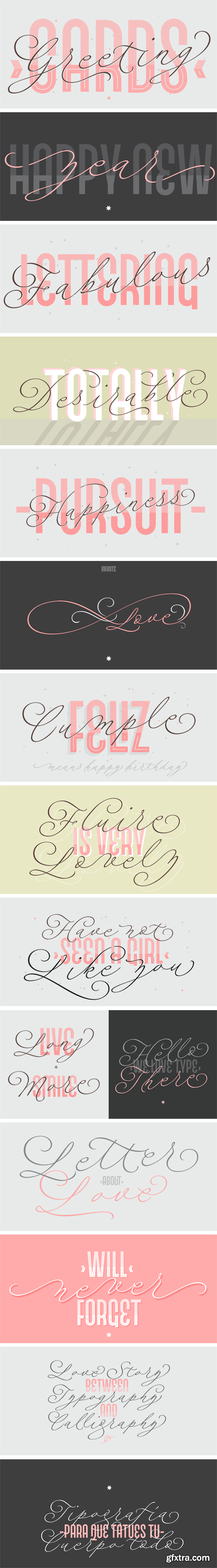 Fluire Font Family