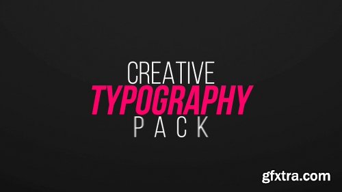 Videohive Typography Vol.1 21745449