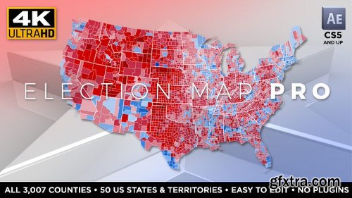 Videohive Election Map PRO 17959439