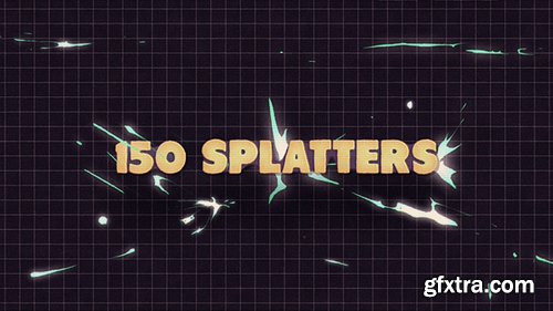 Videohive 150 Splatter Animations + Opener 10321894