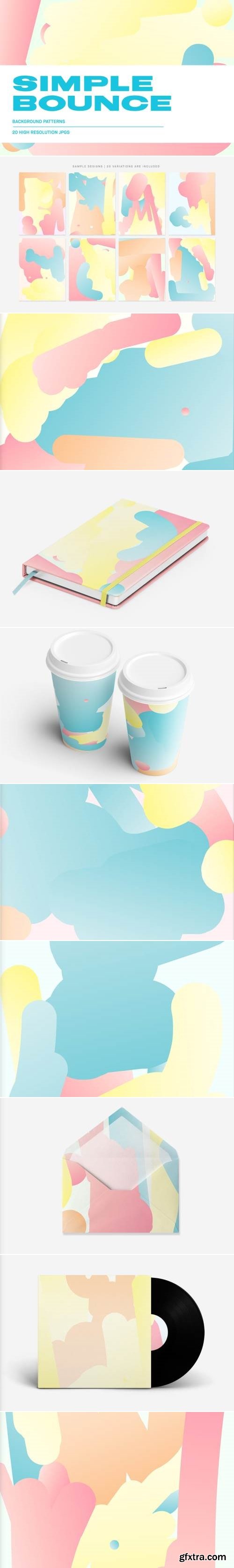 Simple Bounce - Pastel Backgrounds