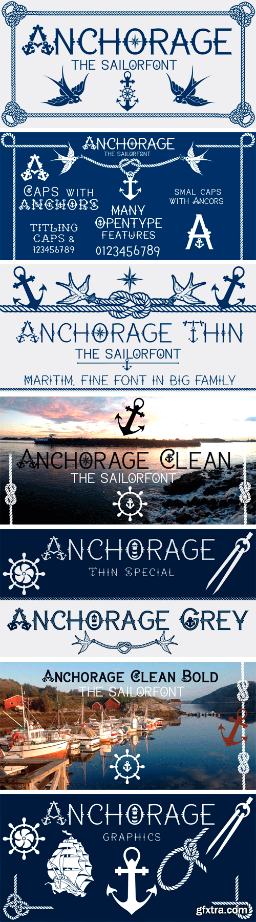 Anchorage Font Family