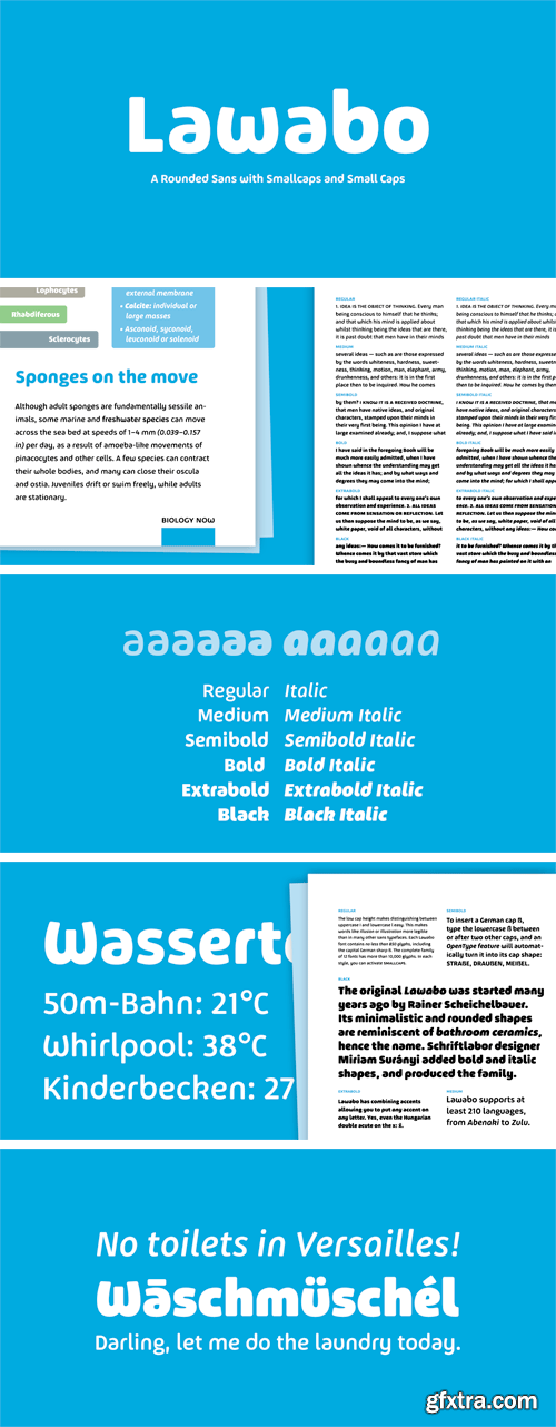 Lawabo Font Family