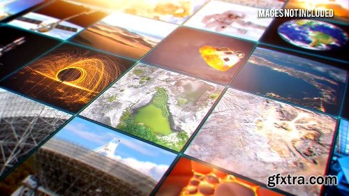 Videohive Mosaic Block Reveal - Tech 21124165