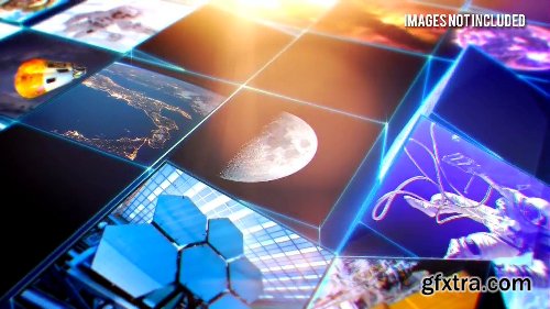 Videohive Mosaic Block Reveal - Tech 21124165