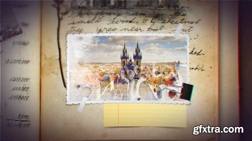 Videohive Vintage Travel Journal 21663188