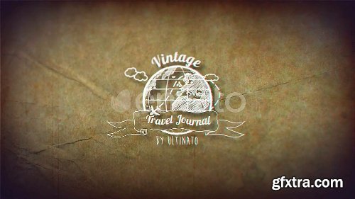 Videohive Vintage Travel Journal 21663188