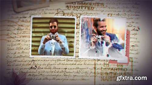 Videohive Vintage Travel Journal 21663188