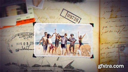 Videohive Vintage Travel Journal 21663188