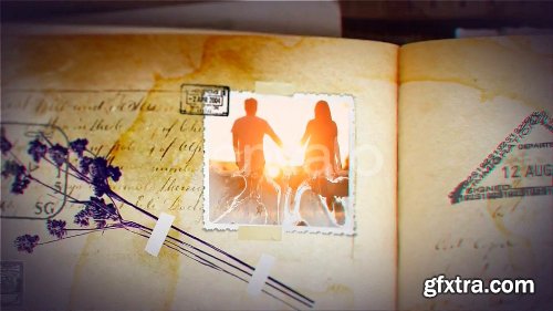 Videohive Vintage Travel Journal 21663188