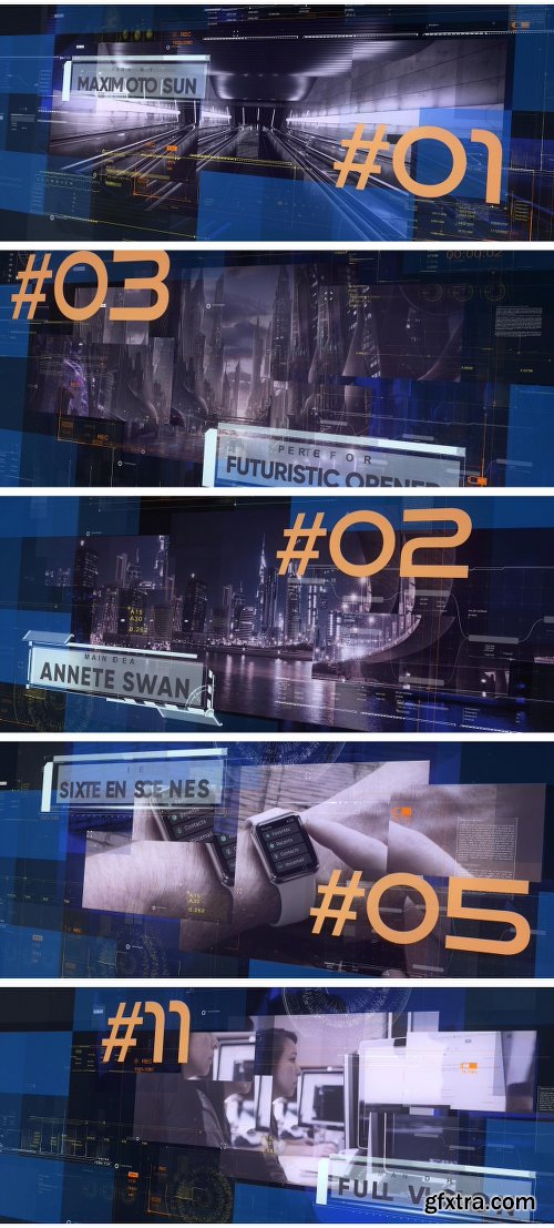 Videohive Future Digital Opener Presentation 21490566