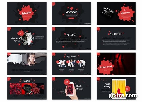 Splasher Powerpoint Template