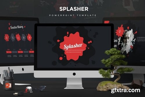 Splasher Powerpoint Template