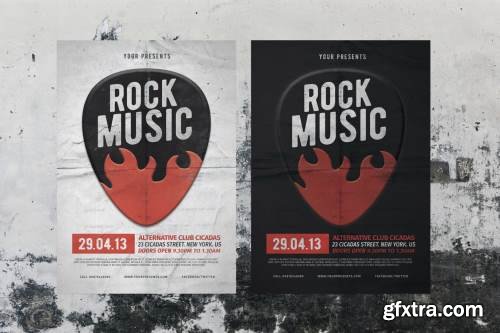 Rock Music Flyer & Poster