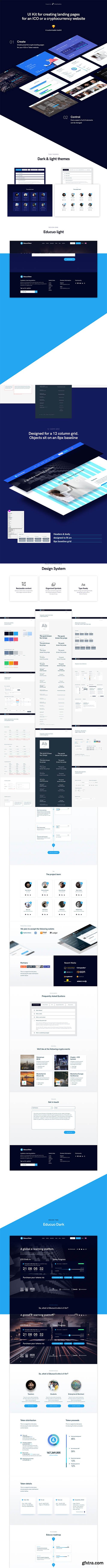 Educuo ICO UI Kit