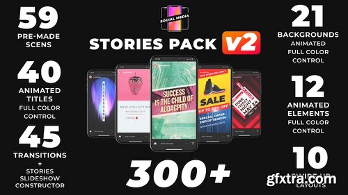 Videohive Instagram Stories V2 21895564