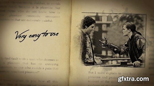 Videohive Grunge Book 18927102