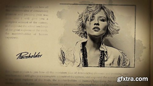 Videohive Grunge Book 18927102