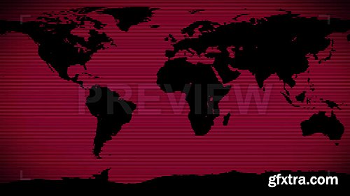 Red World Background 86696