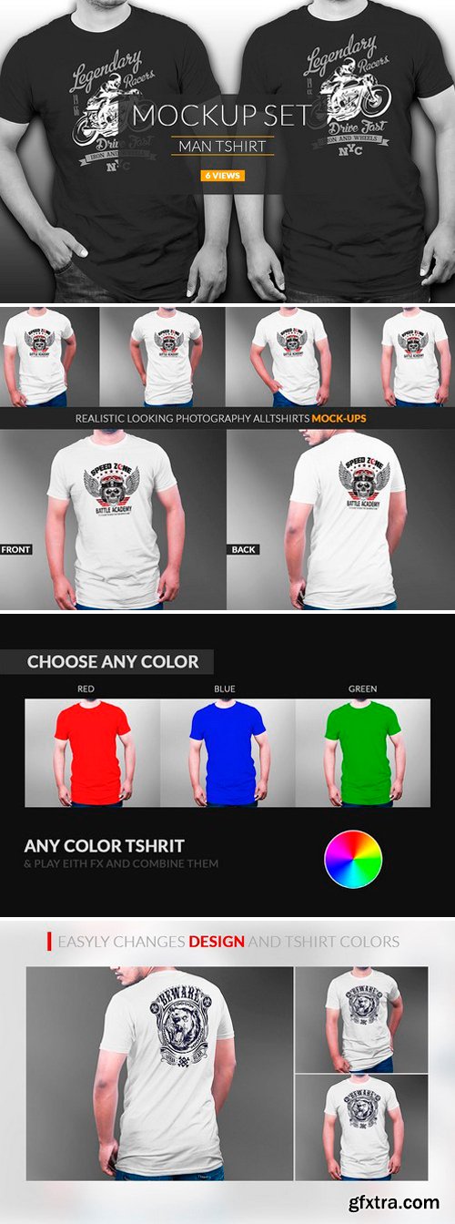 CM - Professional Tshirt Mockup Vol-3.1 2545125