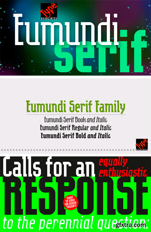 Eumundi Serif Font Family