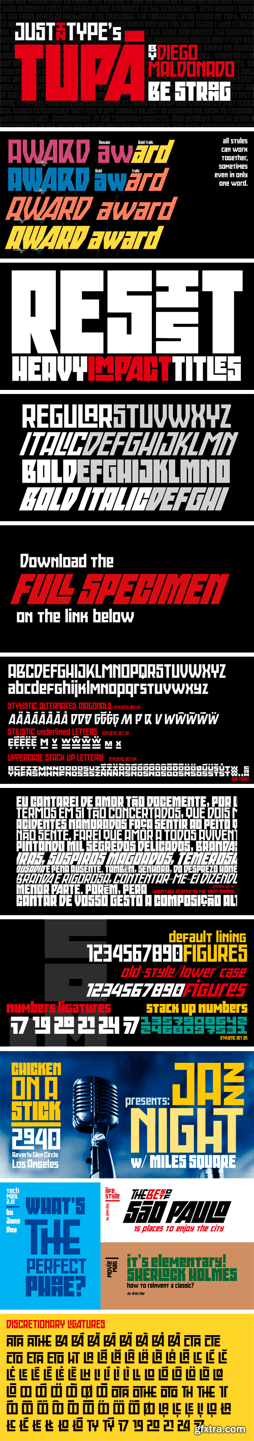 Tupa Font Family