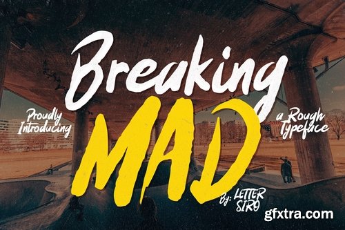 CM - Breaking Mad Font 2482930