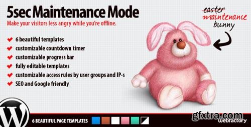 CodeCanyon - 5sec Maintenance Mode v1.2 - 217881