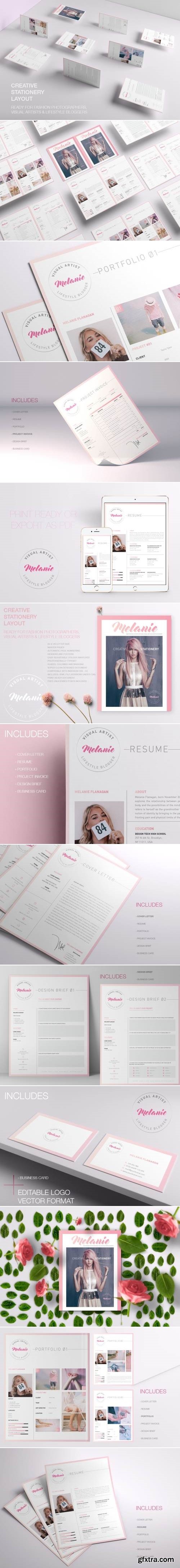 Melanie - Creative Stationery 01