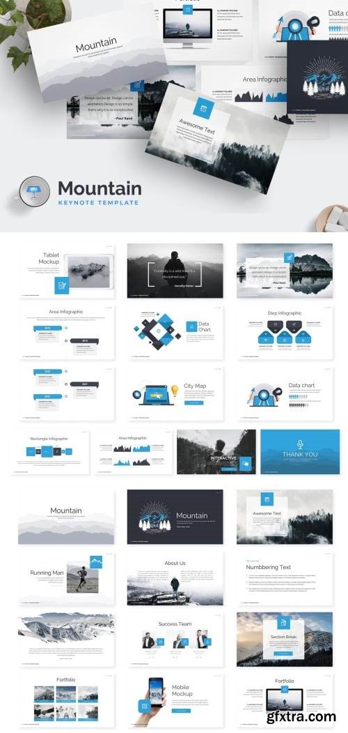 Mountain Keynote Template