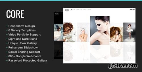 ThemeForest - Core v5.7.1 - Minimalist Photography Portfolio - 240185