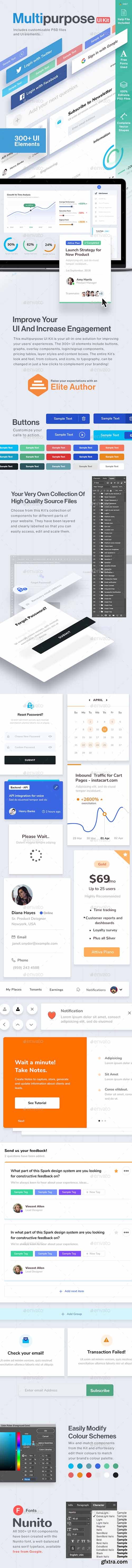 Multipurpose Ui Kit 21869350