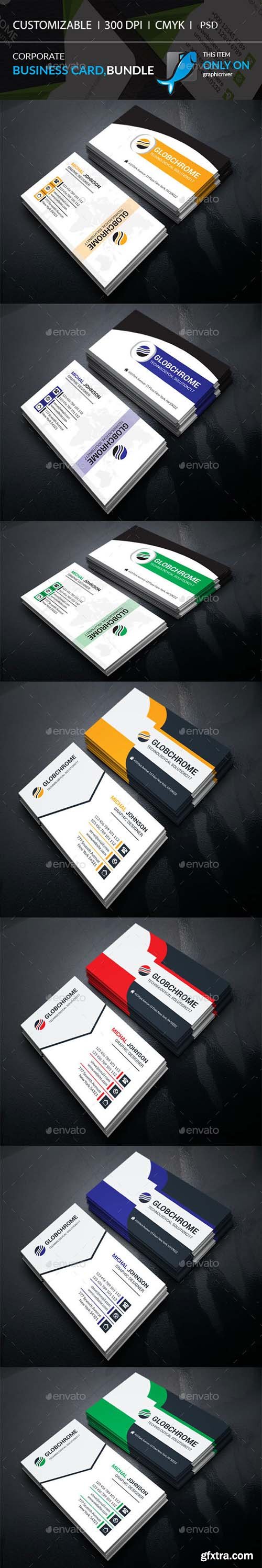 Corporate Business Card Bundle 21953546