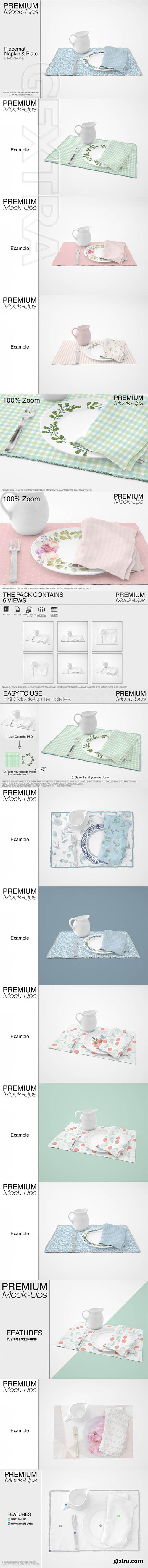 GR - Placemat, Napkin & Plate Set 21060344