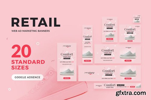 Retail Web Ad Marketing Banners