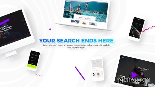 Videohive Website / Design & Development Agency Presentation 20725490