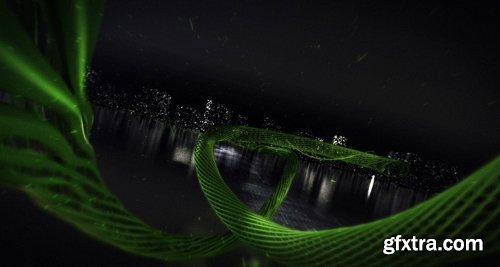 Videohive Digital Wire Ribbon Logo Reveals 21149220