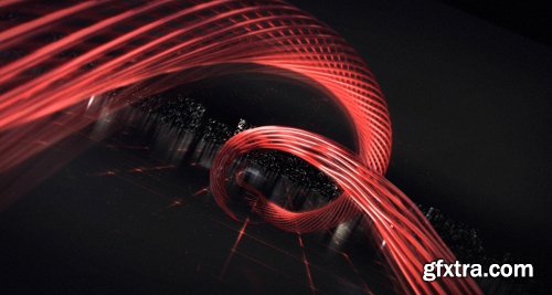 Videohive Digital Wire Ribbon Logo Reveals 21149220