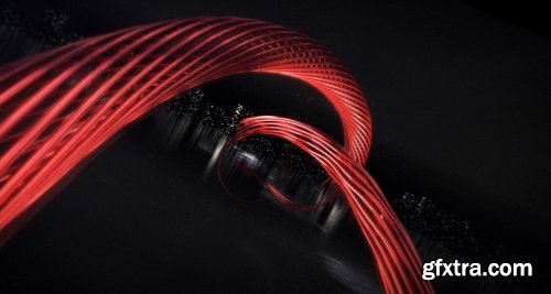 Videohive Digital Wire Ribbon Logo Reveals 21149220