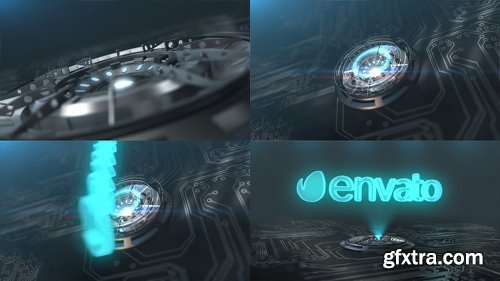 Videohive Hi-Tech Hologram Logo 11933436