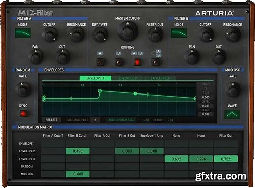 Arturia M12-Filter v1.0.0.252 macOS