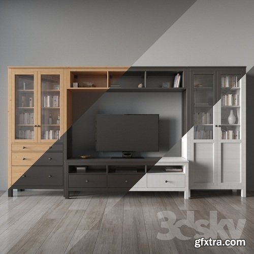 HEMNES TV storage combination