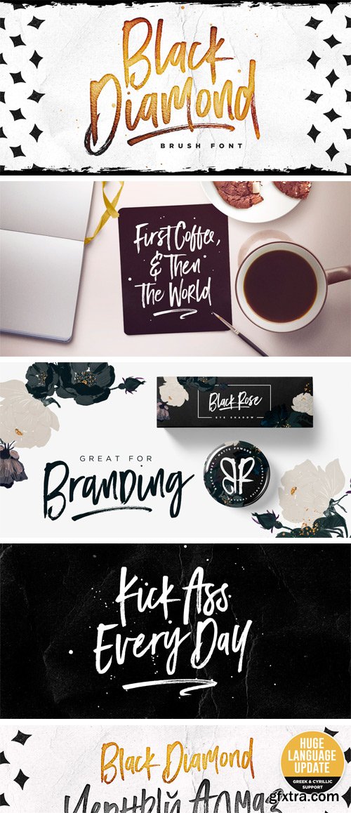 Black Diamond Font