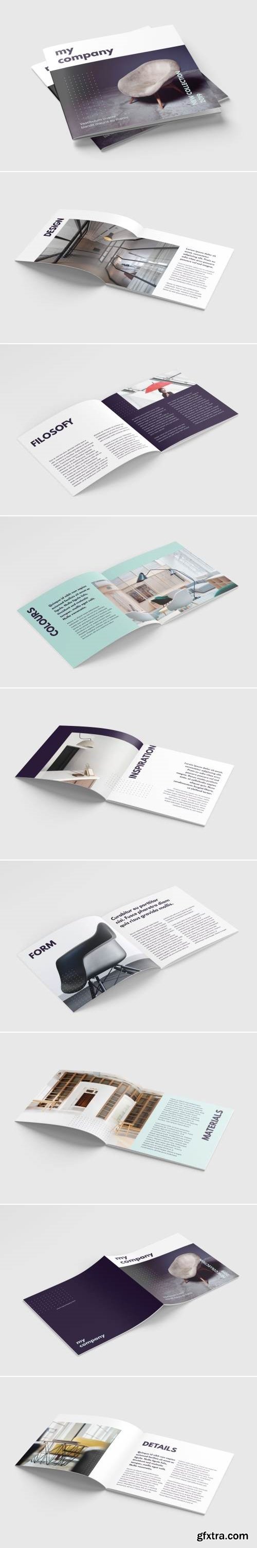 Square Brochure Template