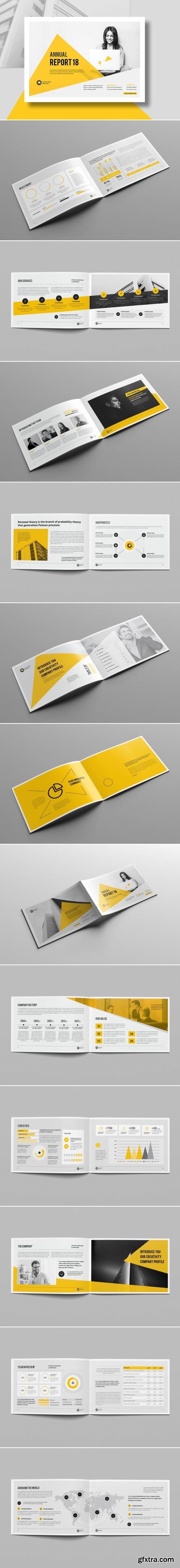 Annual Report Landscape Template